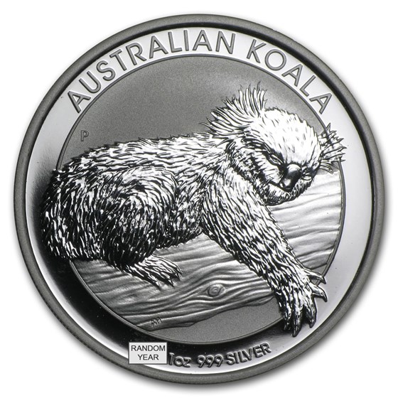 Australia 1 oz Silver Koala BU (Random Year) Australia 1 oz Silver Koala BU (Random Year)